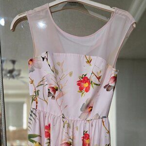Ted baker size 1 flower print dress